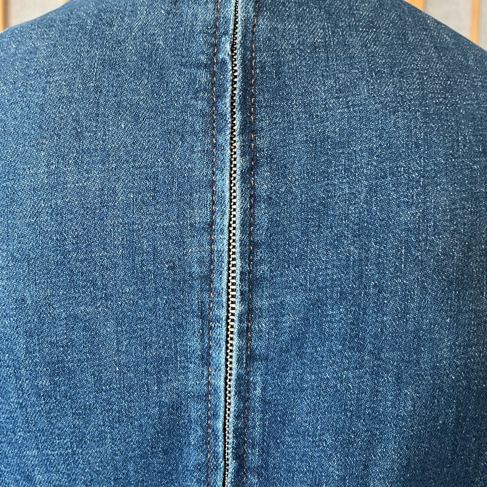 IRO Lenay Pleated Denim Mini Dress - Picture 6 of 14